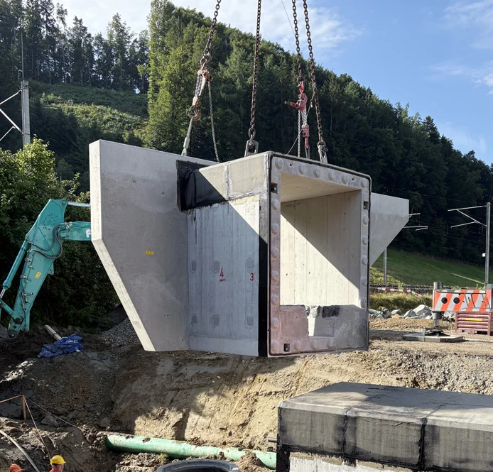 Bachdurchlass Oesch Wynigen